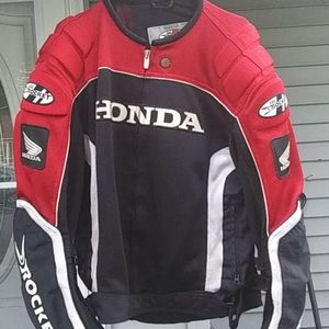 Vintage honda motorcycle riding jacket